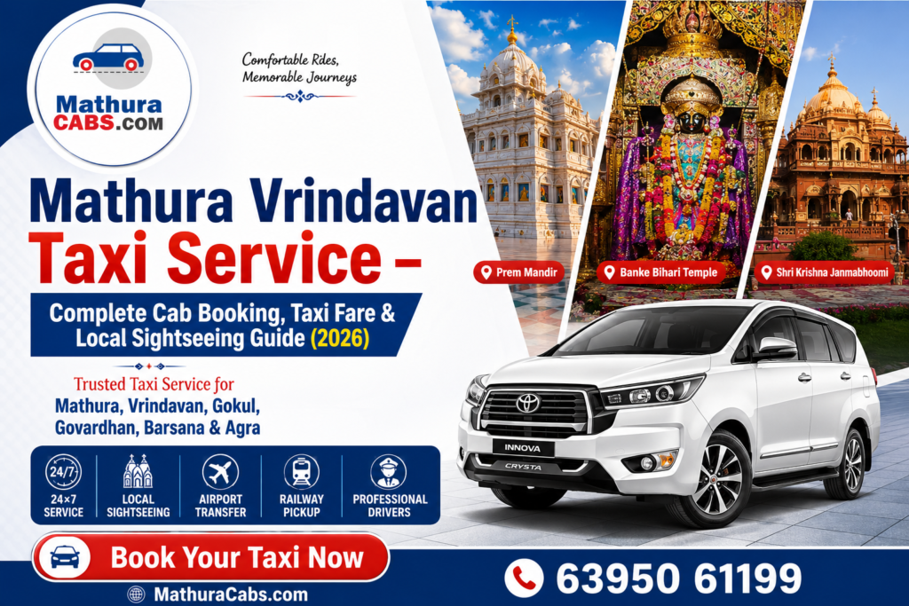 Mathura VrindavanTaxi Services